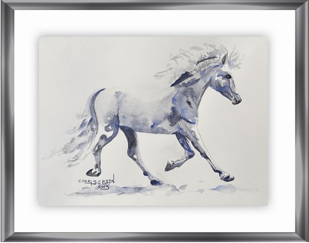 Click to view detail for Unbridled 11x14 $350